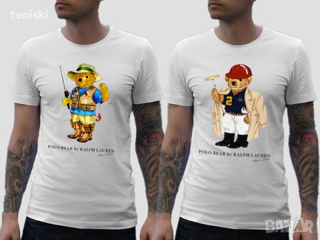 Мъжка тениска Ralph Lauren Bear принт 12 модела всички размери , снимка 9 - Тениски - 30548783