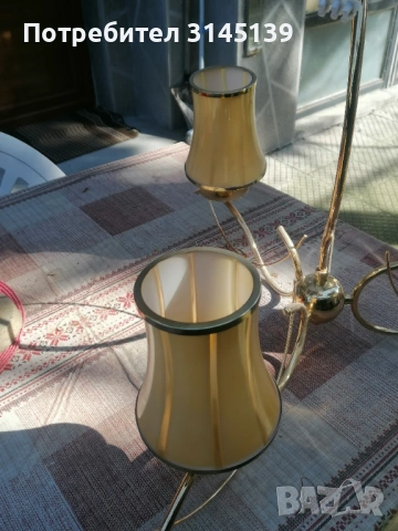 Полилей с 3 лампи, снимка 3 - Полилеи - 53768454