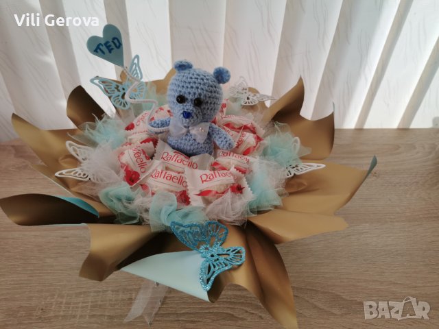 Букети с бонбони, снимка 5 - Подаръци за жени - 42263530