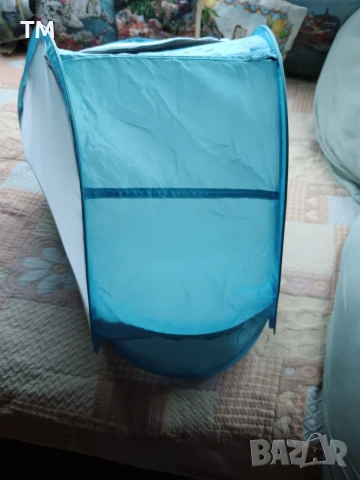 Сгъваема кошара с комарник Samsonite, снимка 7 - Кошарки - 53407753