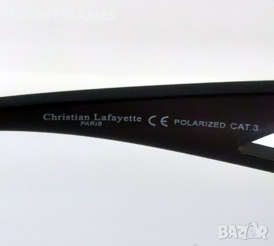 Christian Lafayette PARIS POLARIZED 100% UV защита, снимка 7 - Слънчеви и диоптрични очила - 40462181