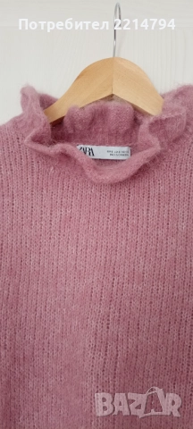Дизайнерски дамски пуловер на ZARA, снимка 5 - Други - 52107721