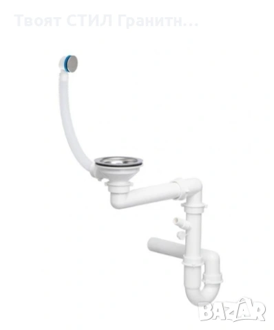 Сива СПРИ ВСИЧКО! ТВОЯТ КУХНЕНСКИ КОМПЛЕКТ Е ТУК ПРОМО! Гранитна кухненска мивка RIGA 50 XL – 129 € , снимка 3 - Мивки - 53005405