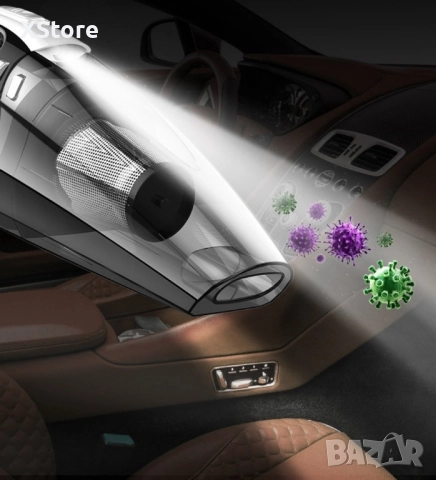 Автомобилна прахосмукачка 4 в 1 Rundong R-6055, снимка 7 - Аксесоари и консумативи - 52458321