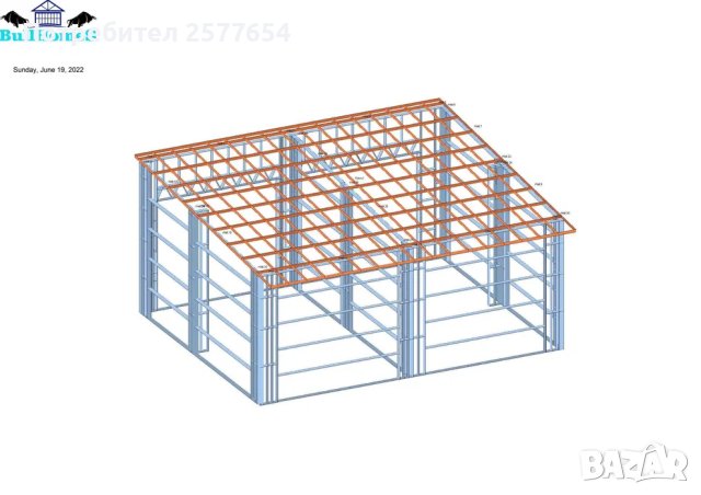 Хале,Халета,Склад,Магазин - 80м² - 10м х 8м х 4м, снимка 4 - Строителни материали - 44256923