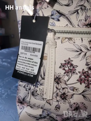 Fiorelli оригинална маркова НОВА раница с флорални мотиви, снимка 2 - Раници - 49404350