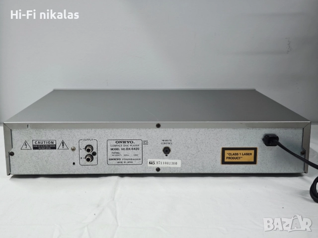 CD player аудио компакт диск плейър ONKYO DX-6420, снимка 7 - MP3 и MP4 плеъри - 52366279