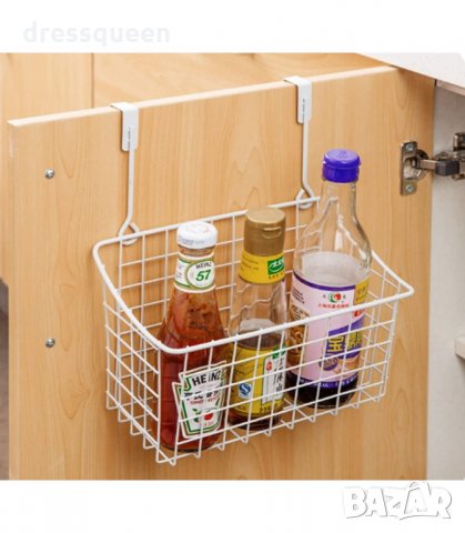 2873 Кошничка-органайзер за закачане на шкаф, снимка 7 - Етажерки - 34267574