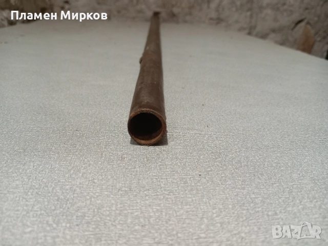 Колекционерска цев от евзалийка, снимка 7 - Антикварни и старинни предмети - 52548402