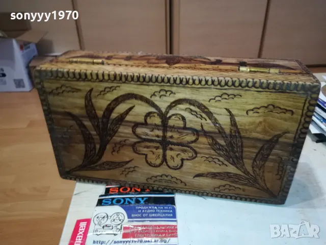 ДЪРВЕНА КУТИЯ ЗА КОЛЕКЦИЯ 1703251535, снимка 15 - Колекции - 49529805
