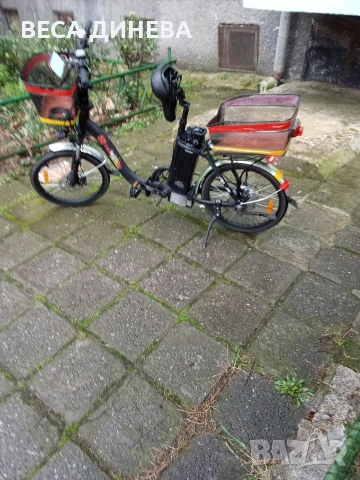 продавам сгъваемо ел колело 20 инча