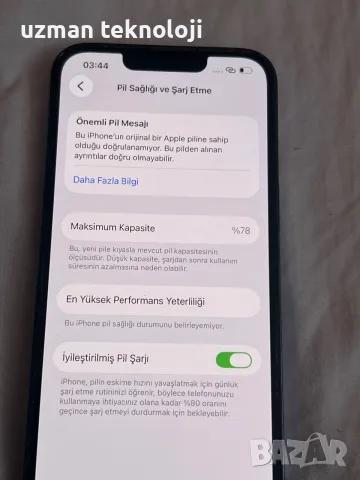 13 pro 128 GB Battery %78, снимка 3 - Apple iPhone - 56336465