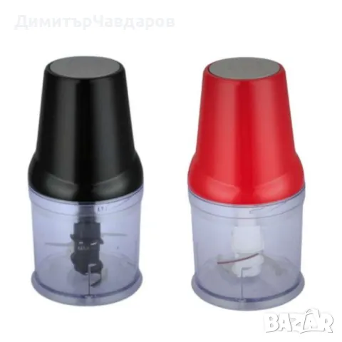 Чопър - RP51111C, 400W, 0.5 литра.  4 остриета, черен, червен - RP51111C , снимка 6 - Чопъри и пасатори - 48523883