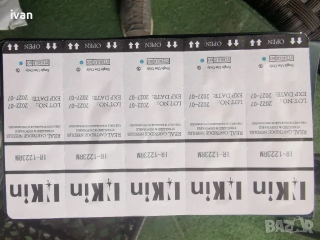 Real 90 броя  игли за татуировки.  9 различни вида , снимка 15 - Друго оборудване - 49929410