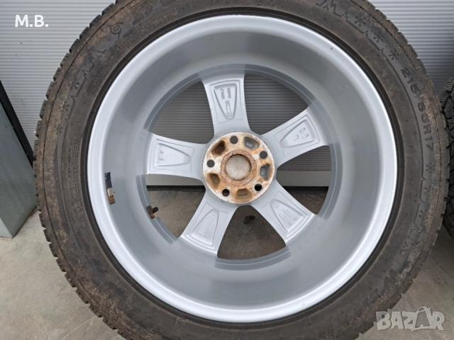 Лети джанти 17 цола 5х112мм, снимка 4 - Гуми и джанти - 52885748