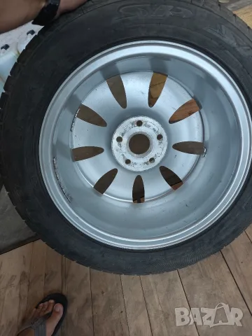 Алуминиева джанта с гума Ауди, снимка 4 - Гуми и джанти - 56151693
