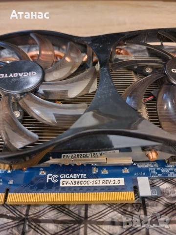 2 видеокарти - GTX 550 Ti 1GB DDR5 192bit PNY + GTX 560 1GB DDR5 256bit Gigabyte Windforce, снимка 3 - Видеокарти - 51691004