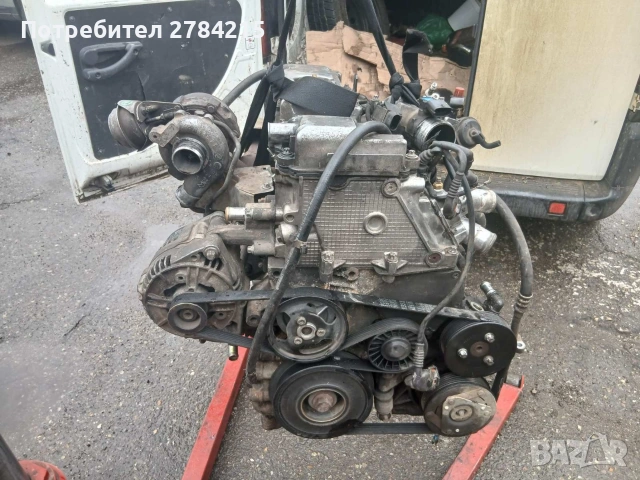 Двигател от Фронтера 2.2, 120 кс. с издухала гарнитура на главата. , снимка 4 - Части - 53561523