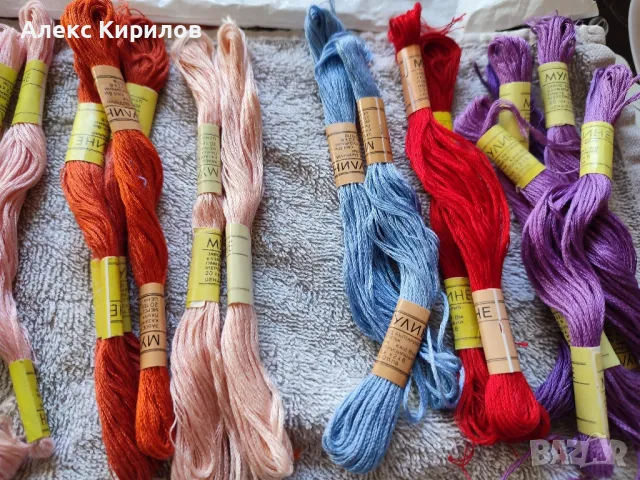 Мулинета конци(за бродиране), снимка 13 - Други - 45143395