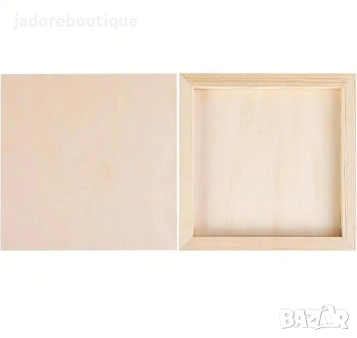 Дървена 3D Рамка - Пано 20х20 см