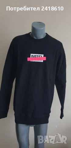 Diesel Sleeve Top Cotton Mens Size / M НОВО! ОРИГИНАЛ! Мъжка Блуза!, снимка 5 - Блузи - 53597845