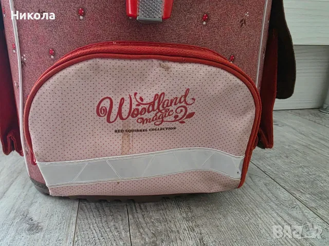 Продавам ученическа раница Ars Una Woodland Compact, снимка 2 - Раници - 55851419