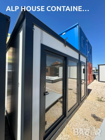 Контейнер бръснарница | Жилищен контейнер, Модулен контейнер, Строителен контейнер, Офис, Магазин, снимка 2 - Друго търговско оборудване - 51530842