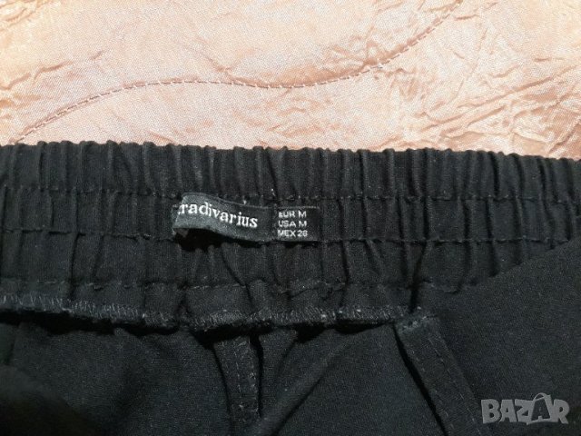 Черен панталон от Stradivarius, снимка 4 - Панталони - 40890005