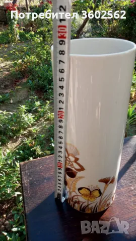 Красива порцеланова ваза Bavaria, снимка 3 - Вази - 47740609
