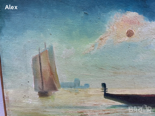 Картина масло върху платно, снимка 2 - Картини - 52826091