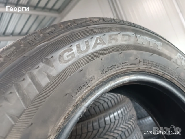 4бр.зимни гуми 195/75/16C Nexen, снимка 6 - Гуми и джанти - 53663509