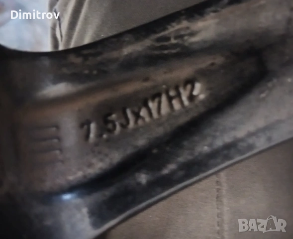 Лети джанти 17 цола 5х114.3 Тойота Мазда Нисан Хюндай, снимка 5 - Гуми и джанти - 53008260