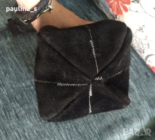Три различни броя / Изумителна чанта от естествен велур, кадифе и с декорация , снимка 6 - Чанти - 42395681