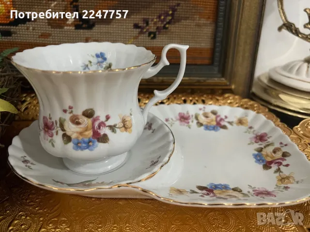 Троен сет порцелан , снимка 1