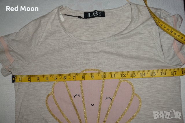 Дамска тениска Answear LAB Shell We Dance с етикет Размер M, снимка 18 - Тениски - 42193398