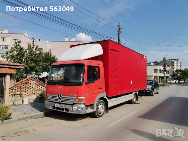 Кемпер Mercedes Atego 812, снимка 2 - Каравани и кемпери - 41228070