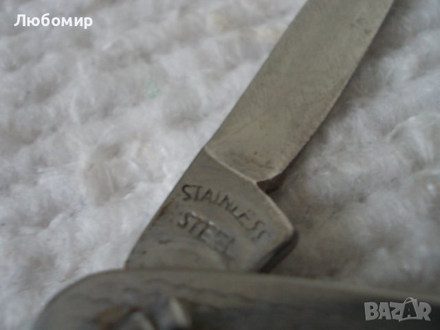 Старо джобно ножче LARK -№25, снимка 7 - Колекции - 44456785