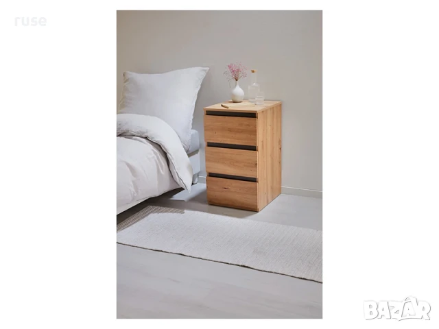 НОВИ! Скрин шкаф с 3 чекмежета плавно затваряне 79,2х40x48 см, снимка 4 - Скринове - 50595424