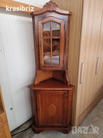 Масивна Ъглова Витрина -внос от Германия! , снимка 2 - Други - 52488496