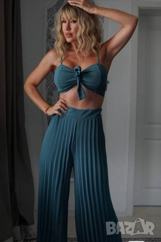 дамски комплект бюстие и панталон , снимка 2 - Костюми - 51785878