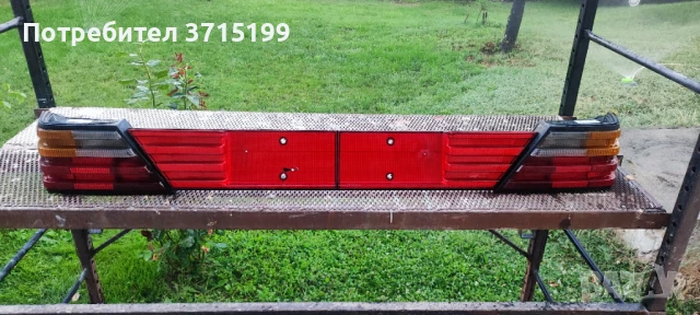 Стопове + бленда Hella за Mercedes w124