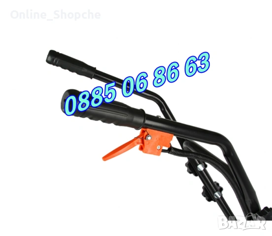 Бензинова мотофреза 74 куб, бензинов мотокултиватор, снимка 4 - Градинска техника - 53710259