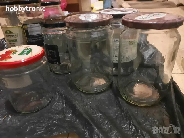 Продавам стъклени буркани с винтова капачка , снимка 3 - Буркани, бутилки и капачки - 56155333