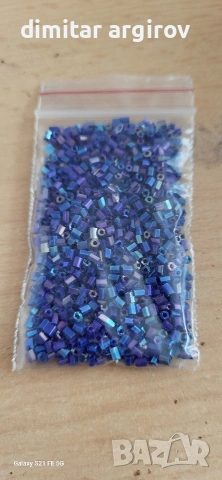 Голям комплект стъклени мъниста за бижута – 400+ пакетчета по 10-15г., снимка 3 - Бижутерийни комплекти - 53844107