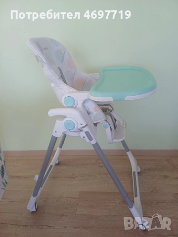 Стол за хранене Moni - Bueno, зелено, снимка 3 - Други - 53681158