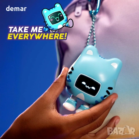 BEEP BOOP Miao Miao, ръчна електронна играчка, интерактивен домашен любимец, 5+ години, снимка 7 - Образователни игри - 53781960