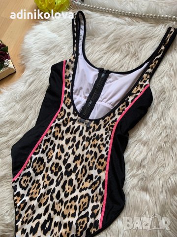 Цял леопардов бански Juicy Couture Sport, снимка 3 - Бански костюми - 41592148