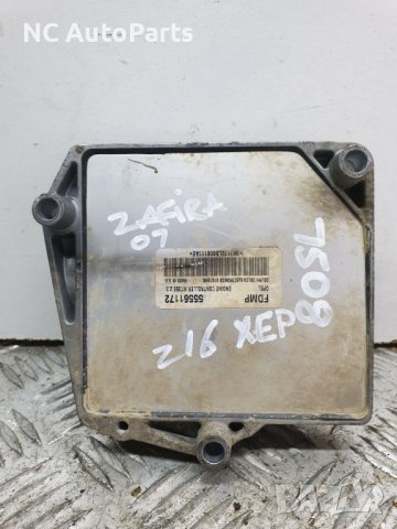 Компютър ECU за Опел Зафира 1.6 бензин 105 коня Z16XEP Delphi 55561172 2007, снимка 2 - Части - 42688457