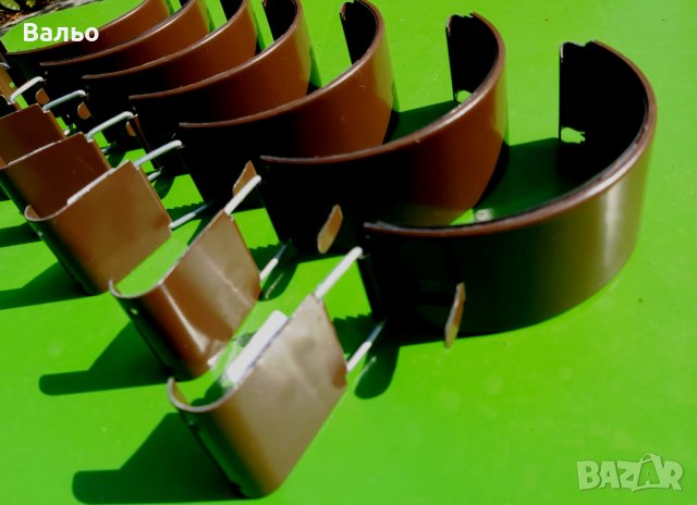 Метална гумирана снадка  ( скоба ) за улук, снимка 9 - Железария - 42456630