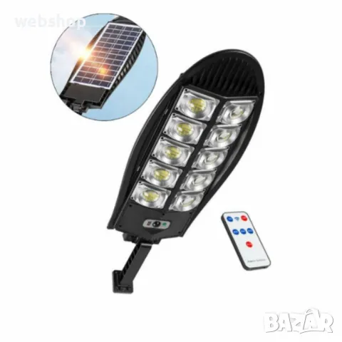 Соларна лампа W788B-5 ,  10-лупов LED модел с мощност 3000W, снимка 5 - Соларни лампи - 49161438